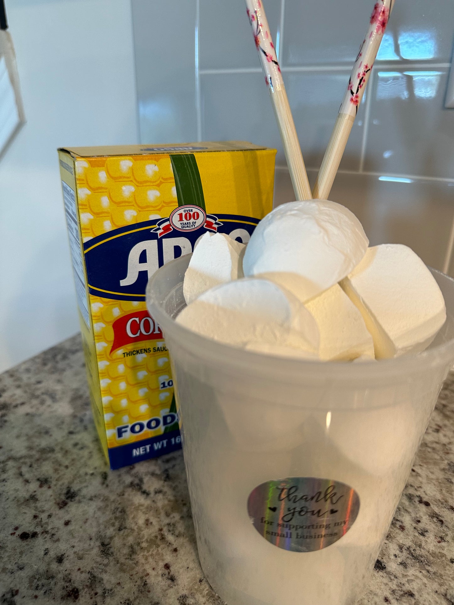Peach Fab 32oz Container Chunks